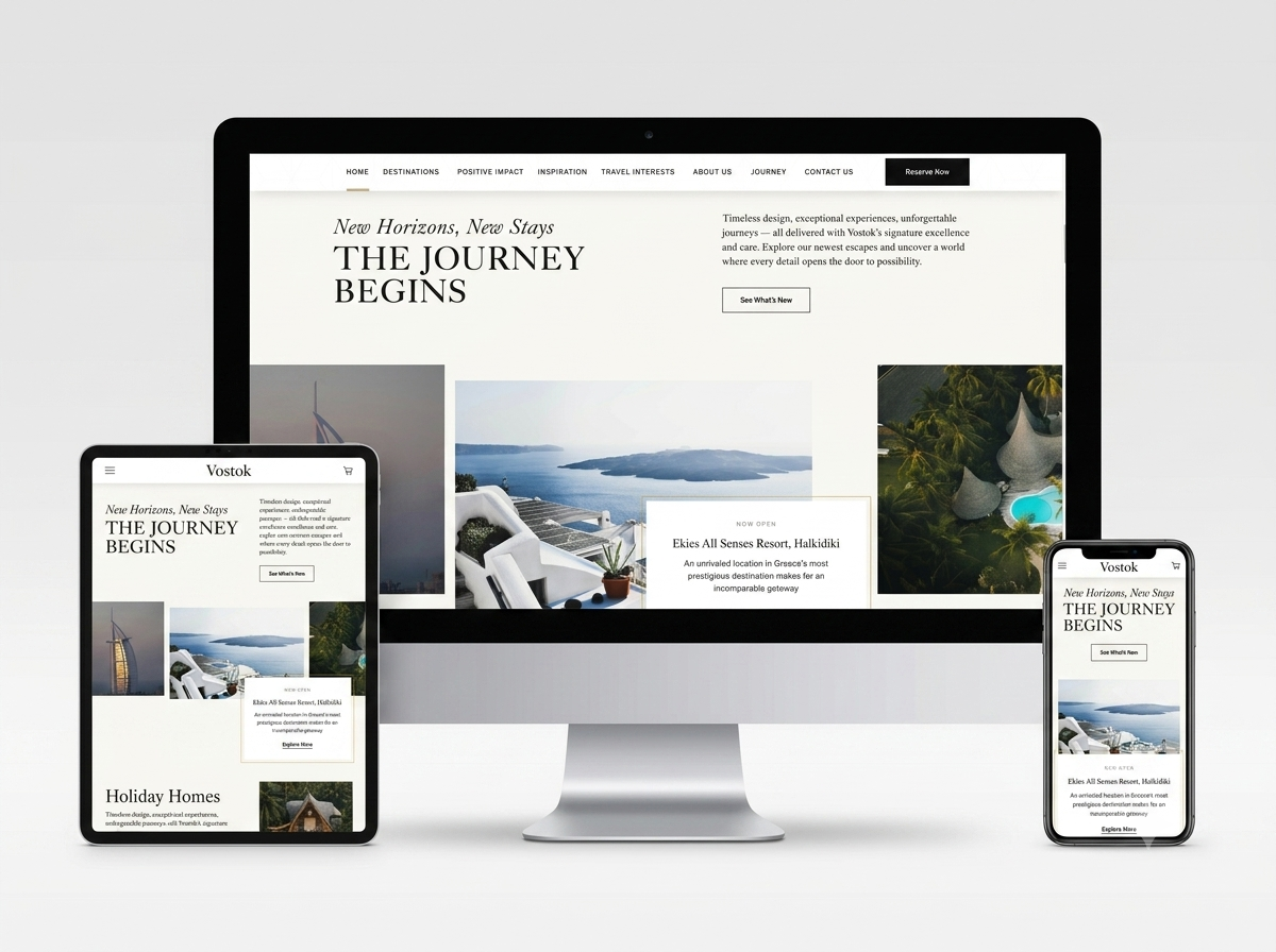Vostok – Luxury Tour Operator & Bespoke Travel Platform